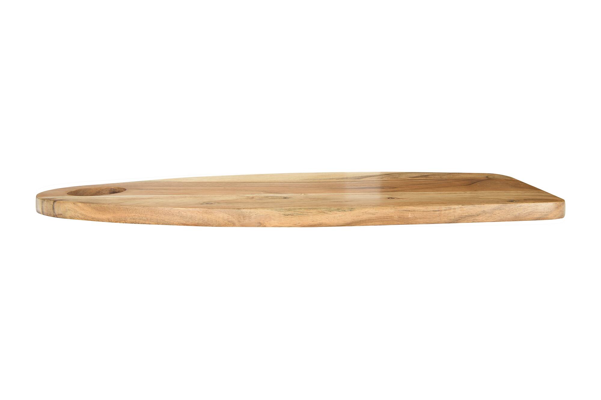 Hello Honey® 19" Acacia Wood Cheese/Cutting Board with Handle